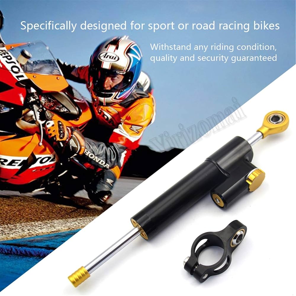 DFAMIN CNC Adjustable Motorcycle Linear Reversed Steering